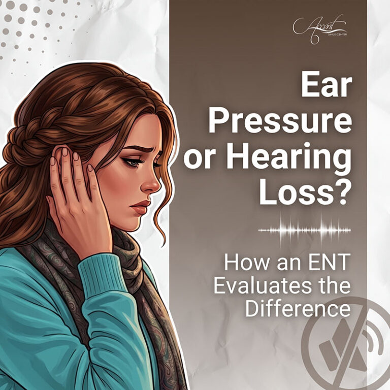 Ear Pressure or Hearing Loss? How an ENT Evaluates the Difference